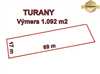 TURANY - pozemok 1092 m2,okr. Martin