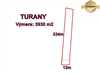 TURANY -  pozemok 3930 m2,okr. Martin