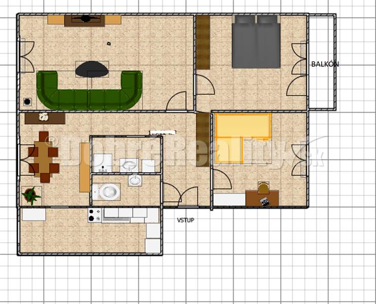 3.5 izbový príjemný byt po rekonštrukcii, pokojné miesto, balkón