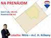 Prenájom domu 140 m2, Nitra